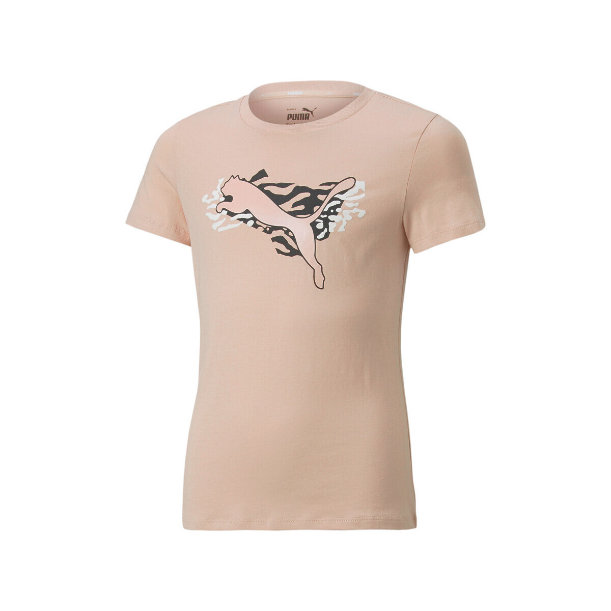 Kleidung Mädchen T-Shirts & Poloshirts Puma 670213-47 Rosa