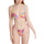 Kleidung Damen Bikini Ober- und Unterteile Lisca Push-up-Badeanzug-Top Miami  Cheek Orange