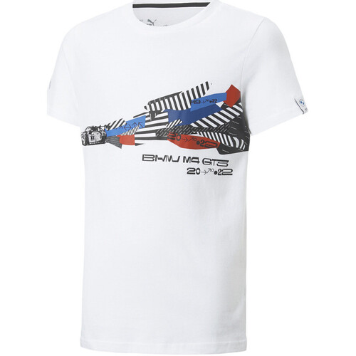 Kleidung Jungen T-Shirts Puma 535917-02 Weiss
