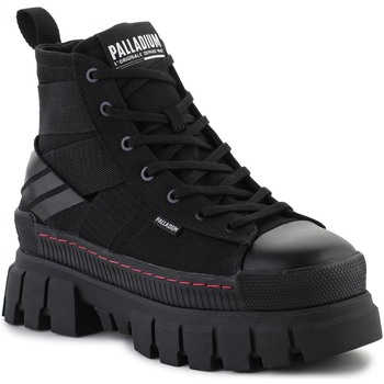 Schuhe Damen Sneaker High Palladium Revolt HI Army 98579-008-M Schwarz