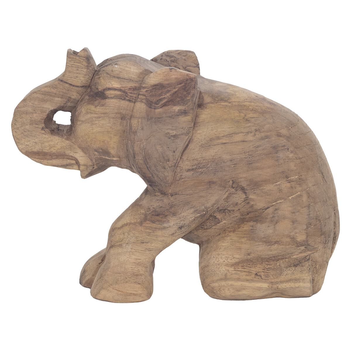 Home Statuetten und Figuren Signes Grimalt Sitzender Elefant Braun