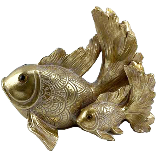 Home Statuetten und Figuren Signes Grimalt Adorno -Desktop -Fisch Gold