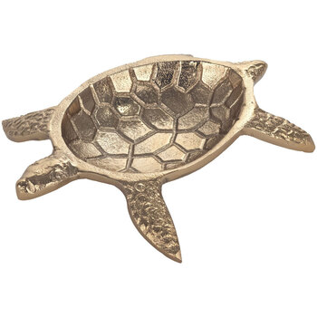 Home Schlüsselablage Signes Grimalt Vaciabolsillos Turtle Dish Gold