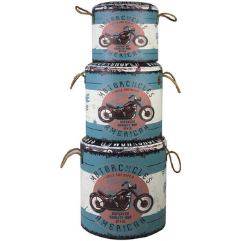 Home Koffer / Aufbewahrungsboxen Signes Grimalt Bares Vintage 3U Motorrad Blau