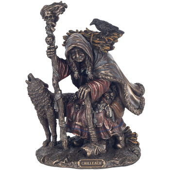 Home Statuetten und Figuren Signes Grimalt Figur Witch Cailleach Silbern