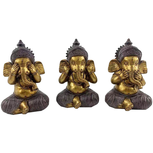 Home Statuetten und Figuren Signes Grimalt Abbildung Ganesha 3 Einheiten Gold