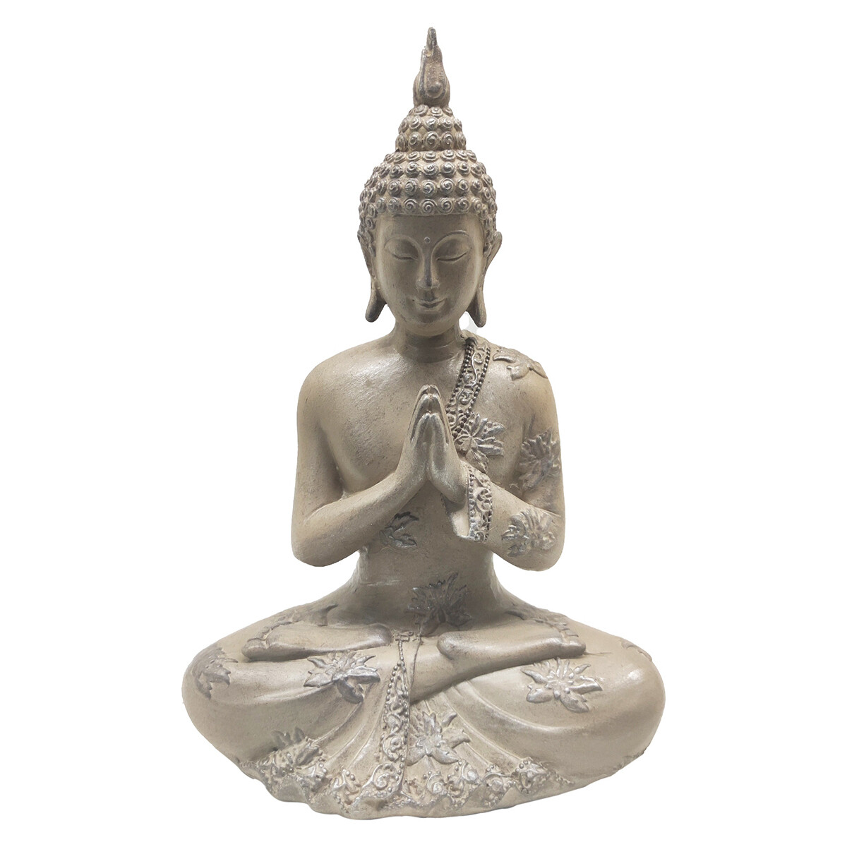 Home Statuetten und Figuren Signes Grimalt Buddha -Figur Grau