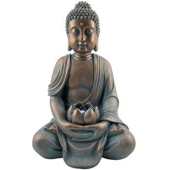Home Statuetten und Figuren Signes Grimalt Buddha -Figur Grau
