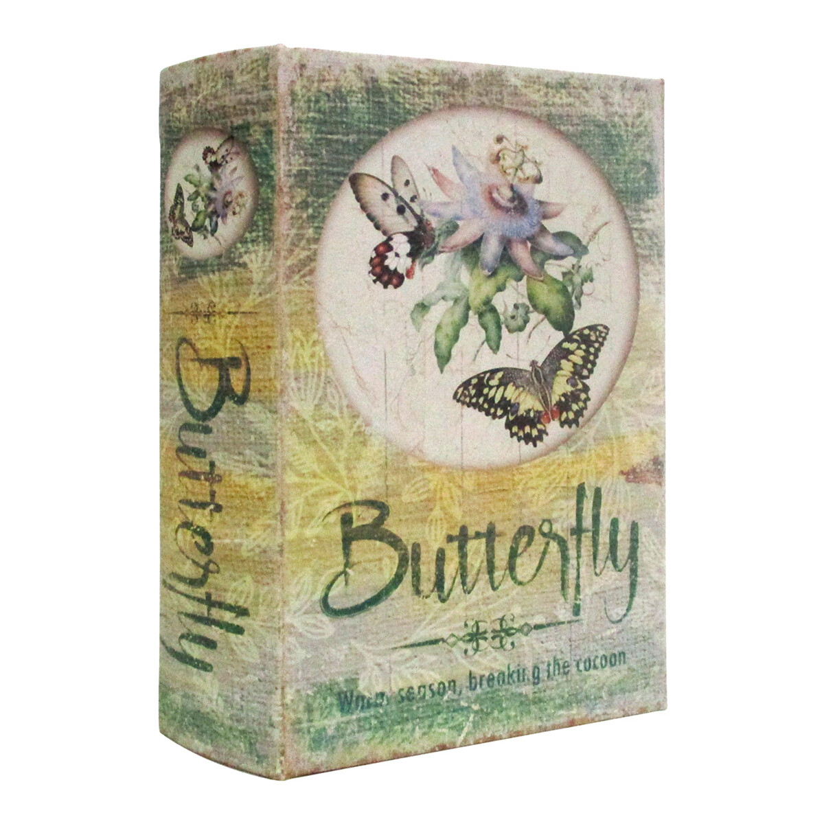Home Körbe / Kisten / Regalkörbe Signes Grimalt Butterfly Book Box Gelb