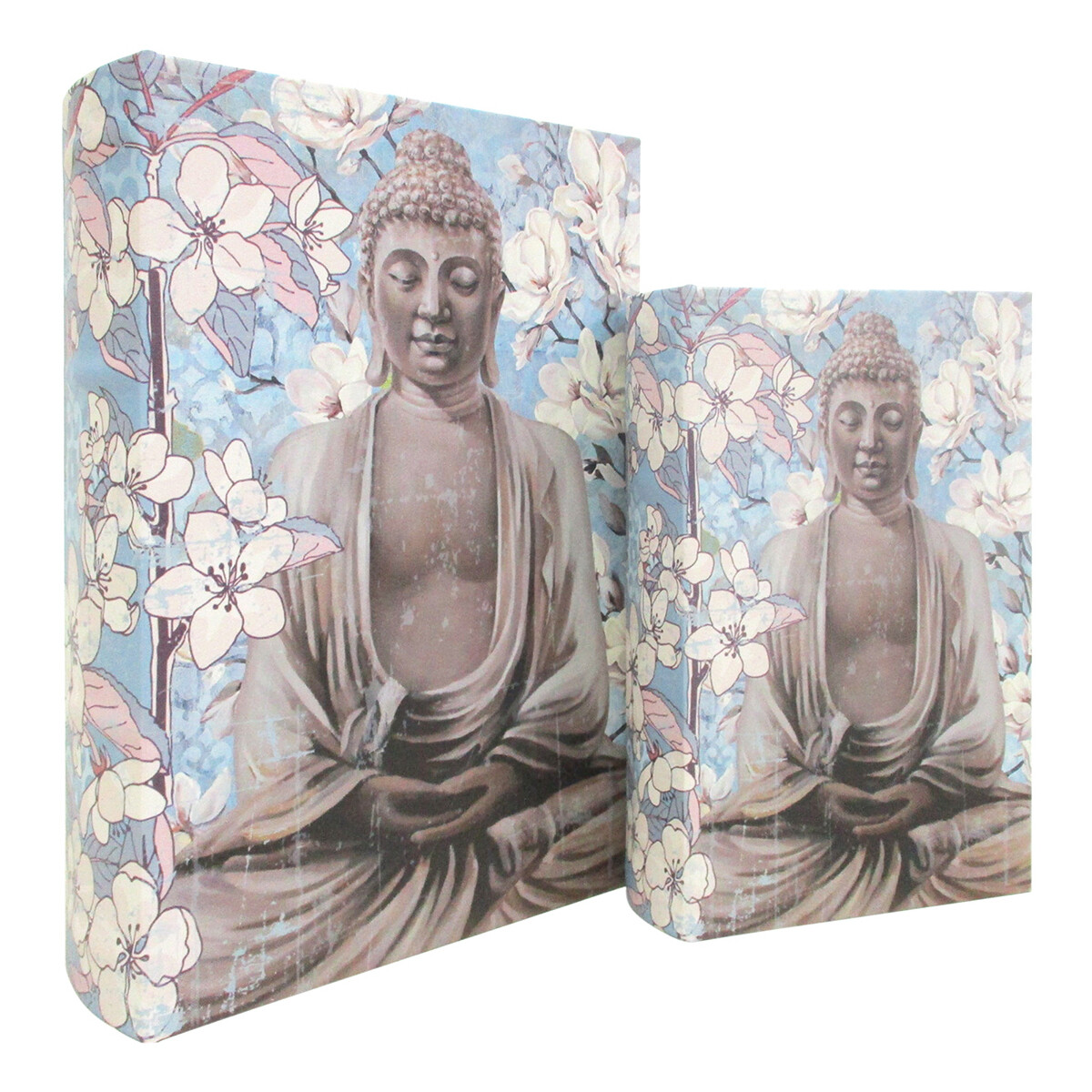Home Körbe / Kisten / Regalkörbe Signes Grimalt Buddha Buch 2 Einheiten Blau