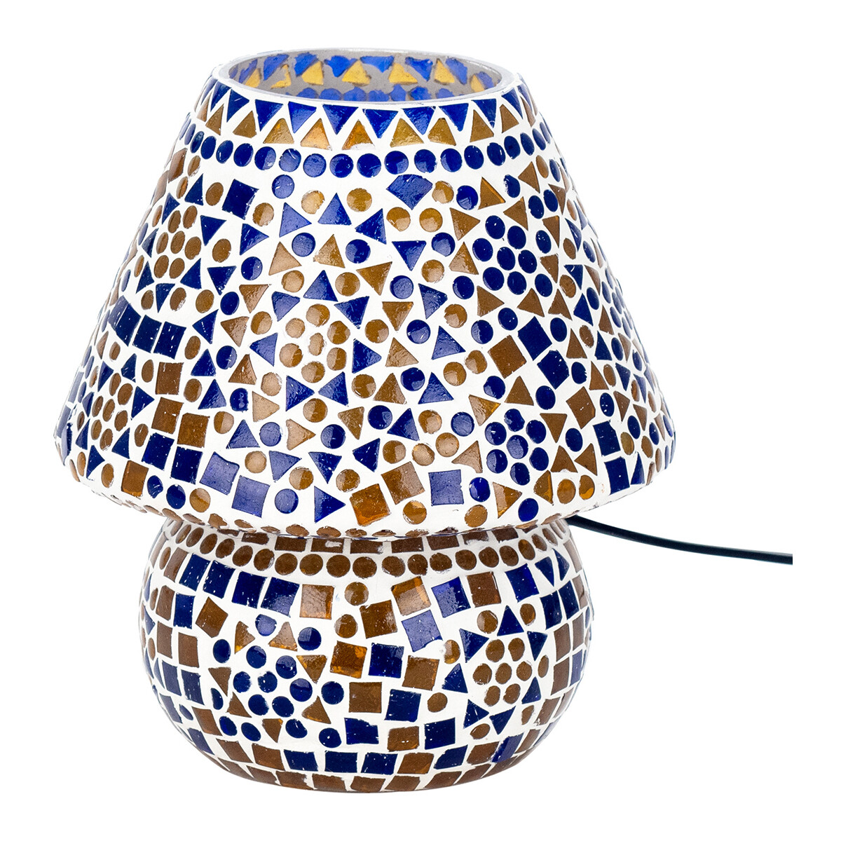 Home Tischlampen Signes Grimalt Marokkanische Lampe Blau