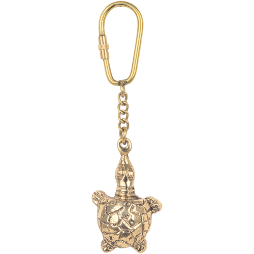 Accessoires Schlüsselanhänger Signes Grimalt Schildkröteschlüsselkette Gold
