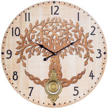 Home Uhren Signes Grimalt Lebensbaum Uhr Braun
