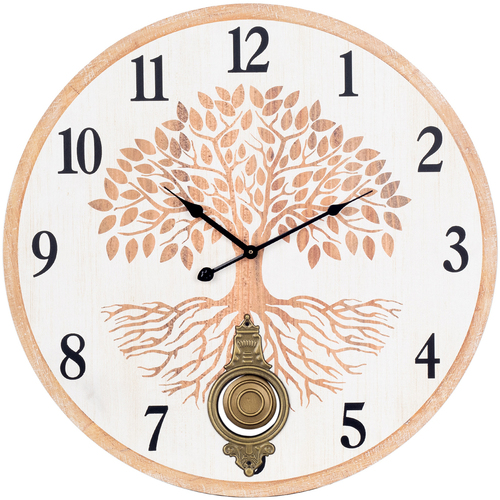 Home Uhren Signes Grimalt Lebensbaum Uhr Braun