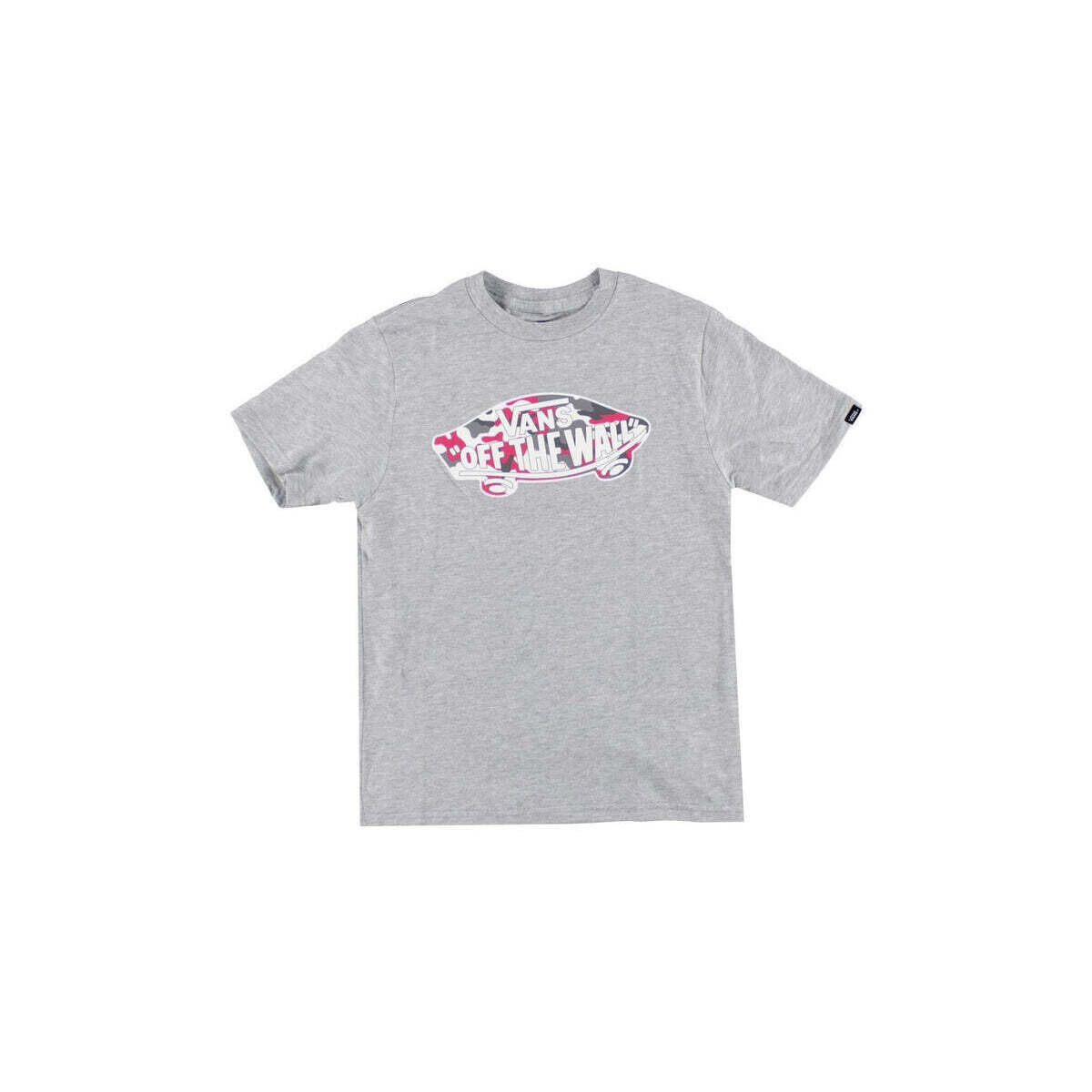 Kleidung Jungen T-Shirts & Poloshirts Vans T-Shirt  By OTW Logo Fill Boy Athletic Htr Grau