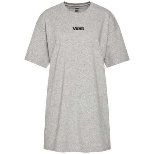 Kleidung Damen T-Shirts & Poloshirts Vans Dress  WM Center Vee Tee Grey Heather Grau