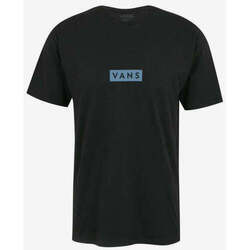 Kleidung T-Shirts & Poloshirts Vans T-Shirt  MN Easy Box Black-Blue Coral Schwarz