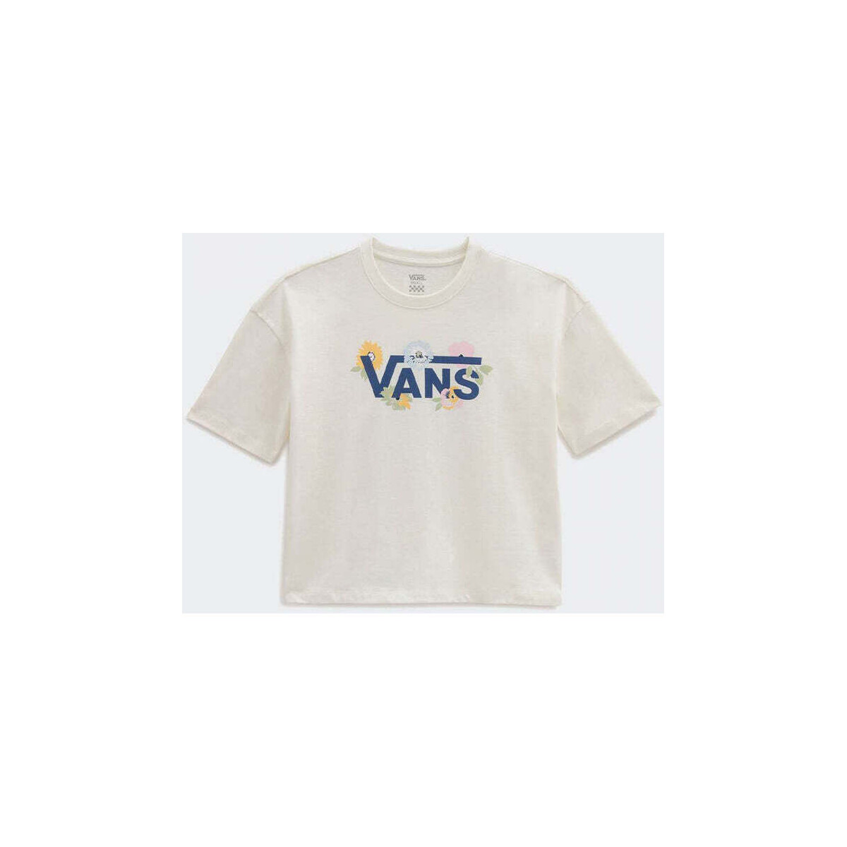 Kleidung Damen T-Shirts & Poloshirts Vans T-Shirt  WM Boo Kay Marshmallow Weiss