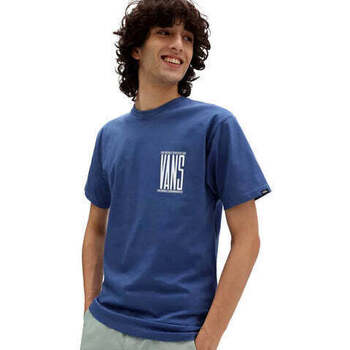 Kleidung Herren T-Shirts & Poloshirts Vans T-Shirt  MN Type Stretch Ss True Navy Blau