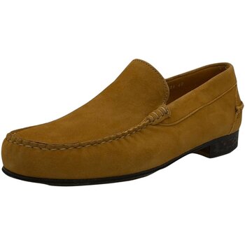 Schuhe Herren Slipper Antica Cuoieria Slipper 22868-NETTARE Gelb