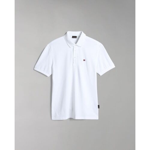 Kleidung Herren T-Shirts & Poloshirts Napapijri EOLANOS 3 NP0A4GB3-002 BRIGHT WHITE Weiss