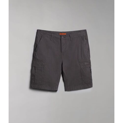 Kleidung Herren Shorts / Bermudas Napapijri N-NUS NP0A4G5G-H31 GRAY GRANUT Grau