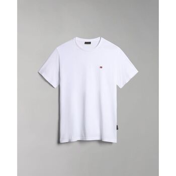 Napapijri  T-Shirts & Poloshirts SALIS SS SUM NP0A4H8D-002 BRIGHT WHITE
