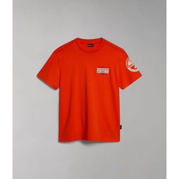 Napapijri  T-Shirts & Poloshirts S-AMUNDSEN NP0A4H6B-R05 CHERRY RED