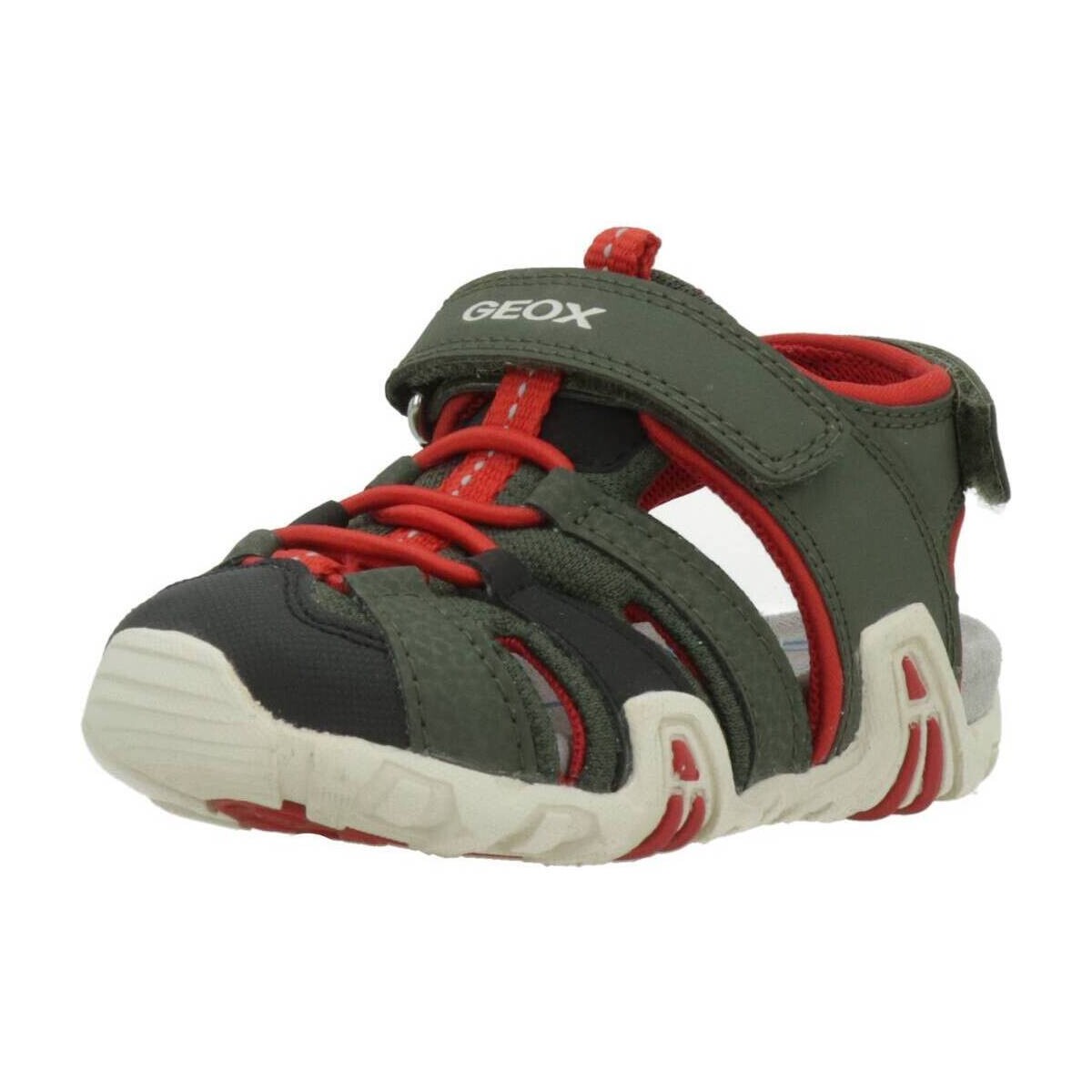 Schuhe Jungen Sandalen / Sandaletten Geox B SANDAL KRAZE A Grün