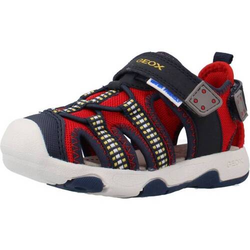 Schuhe Jungen Sandalen / Sandaletten Geox SANDAL MULTY BOY B Multicolor