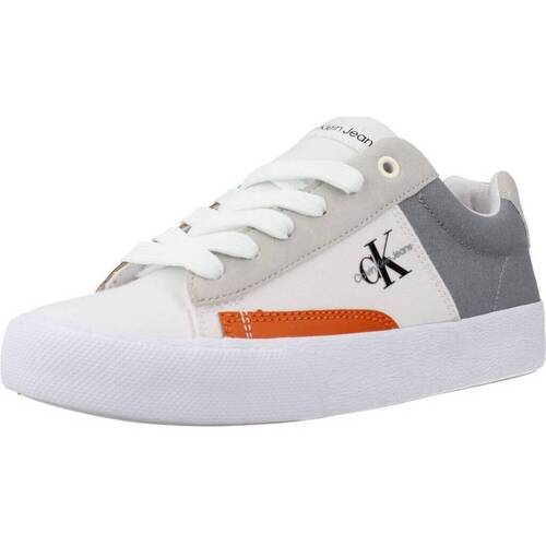 Schuhe Mädchen Sneaker Low Calvin Klein Jeans V3X980564 Weiss