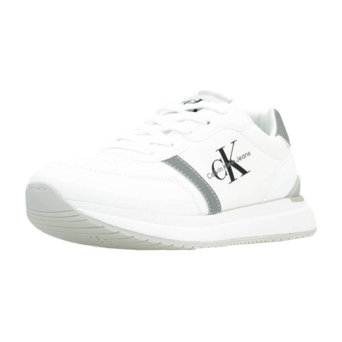 Schuhe Jungen Sneaker Low Calvin Klein Jeans V3X980580 Weiss