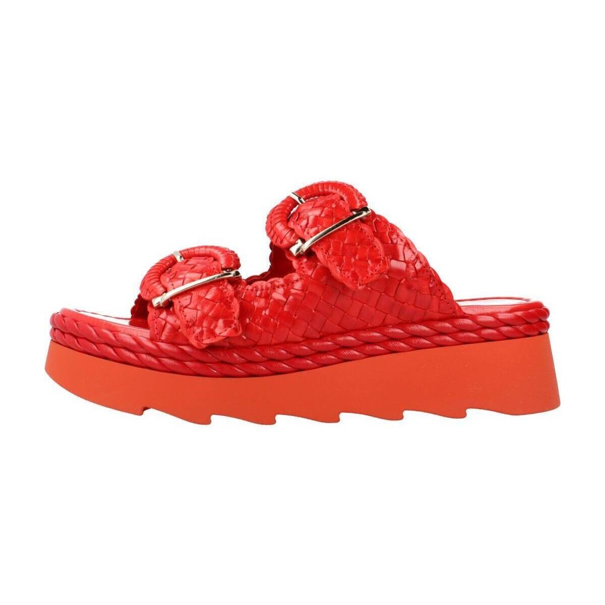 Schuhe Damen Sandalen / Sandaletten Pon´s Quintana ALEXIA Rot