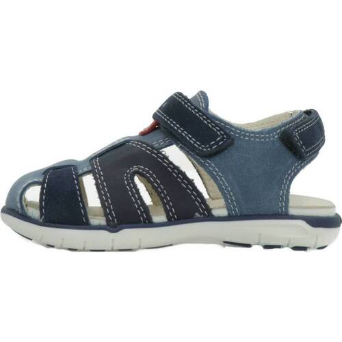 Schuhe Jungen Sandalen / Sandaletten Geox B SANDAL DELHI BOY A Blau