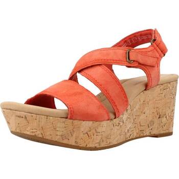 Schuhe Damen Sandalen / Sandaletten Clarks ROSE WAY Orange