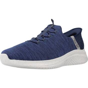 Schuhe Herren Sneaker Skechers SLIP-INS :_SUMIT Blau