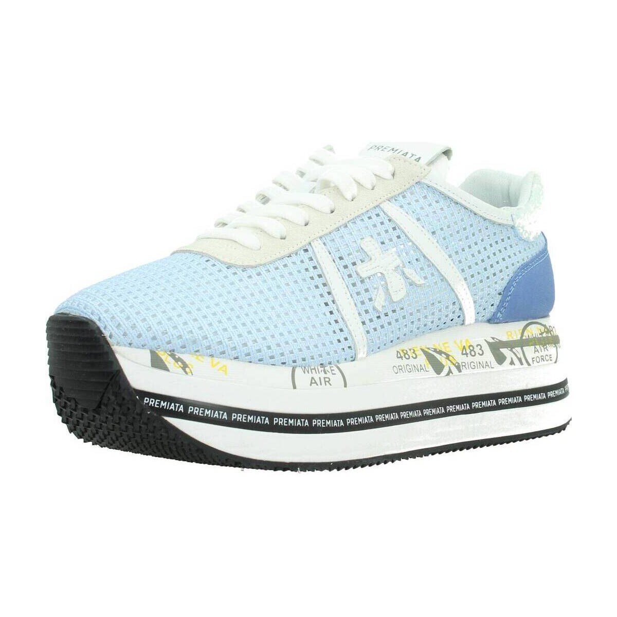 Schuhe Damen Sneaker Premiata BETH 6292 Blau