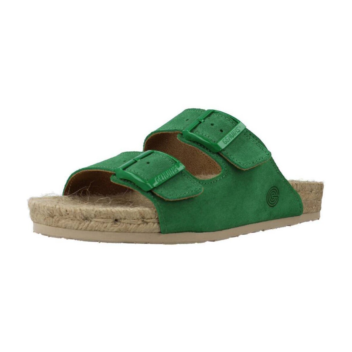 Schuhe Damen Sandalen / Sandaletten Genuins INCA Grün