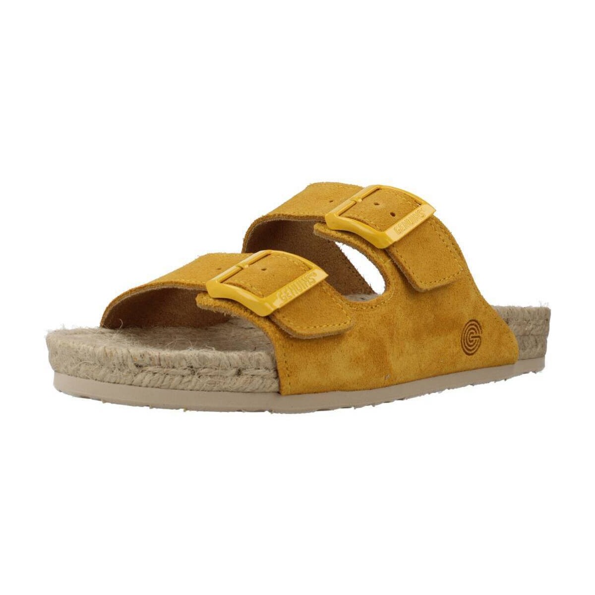 Schuhe Damen Sandalen / Sandaletten Genuins INCA Gelb