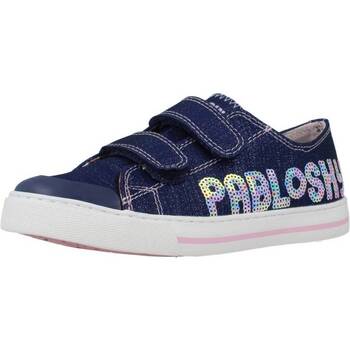 Schuhe Mädchen Sneaker Low Pablosky 972920P Blau
