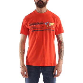 Kleidung Herren T-Shirts Napapijri NP0A4H2D Orange