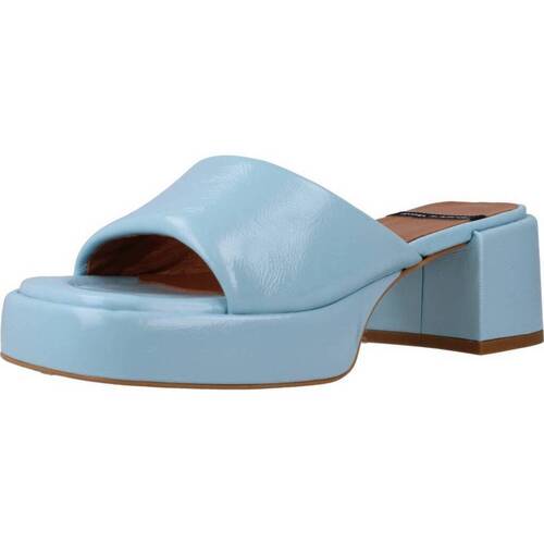 Schuhe Damen Slipper Angel Alarcon SOL Blau