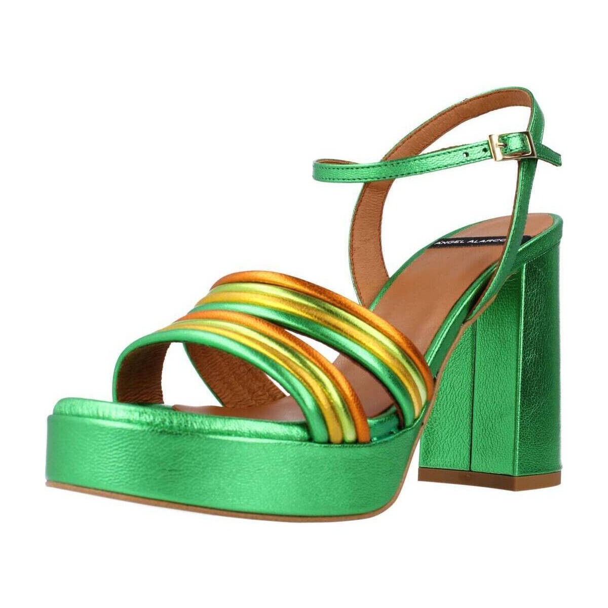 Schuhe Damen Sandalen / Sandaletten Angel Alarcon AMBER Grün