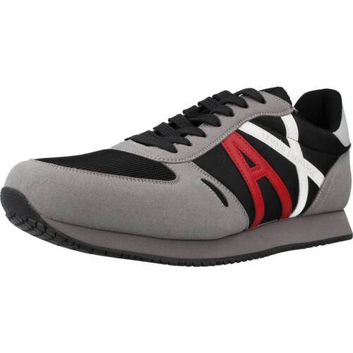 Schuhe Herren Sneaker EAX XUX017 XCC68 Schwarz