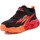 Schuhe Jungen Sandalen / Sandaletten Skechers S LIGHTS THERMO FLASH HEAT FLUX 400103L-BKRD Multicolor