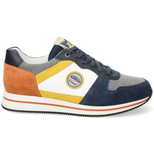 Schuhe Herren Tennisschuhe Mephisto GARRY AIR Blau