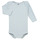 Kleidung Kinder Pyjamas/ Nachthemden Petit Bateau BODY US ML LOVSCOTCH PACK X3 Marine / Beige / Weiss