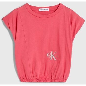 Calvin Klein Jeans  T-Shirts & Poloshirts IG0IG02009 NONOGRAM CAP-XI1 PINK FLASJ