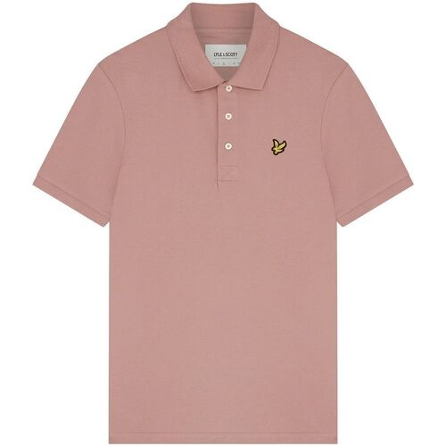 Kleidung Herren T-Shirts & Poloshirts Lyle & Scott SP400VOG POLO SHIRT-W868 HUTTON PINK Rosa