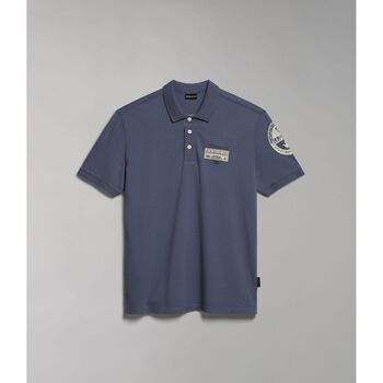 Napapijri  T-Shirts & Poloshirts E-AMUNDSEN NP0A4H6A-M4D BLU GRISALID